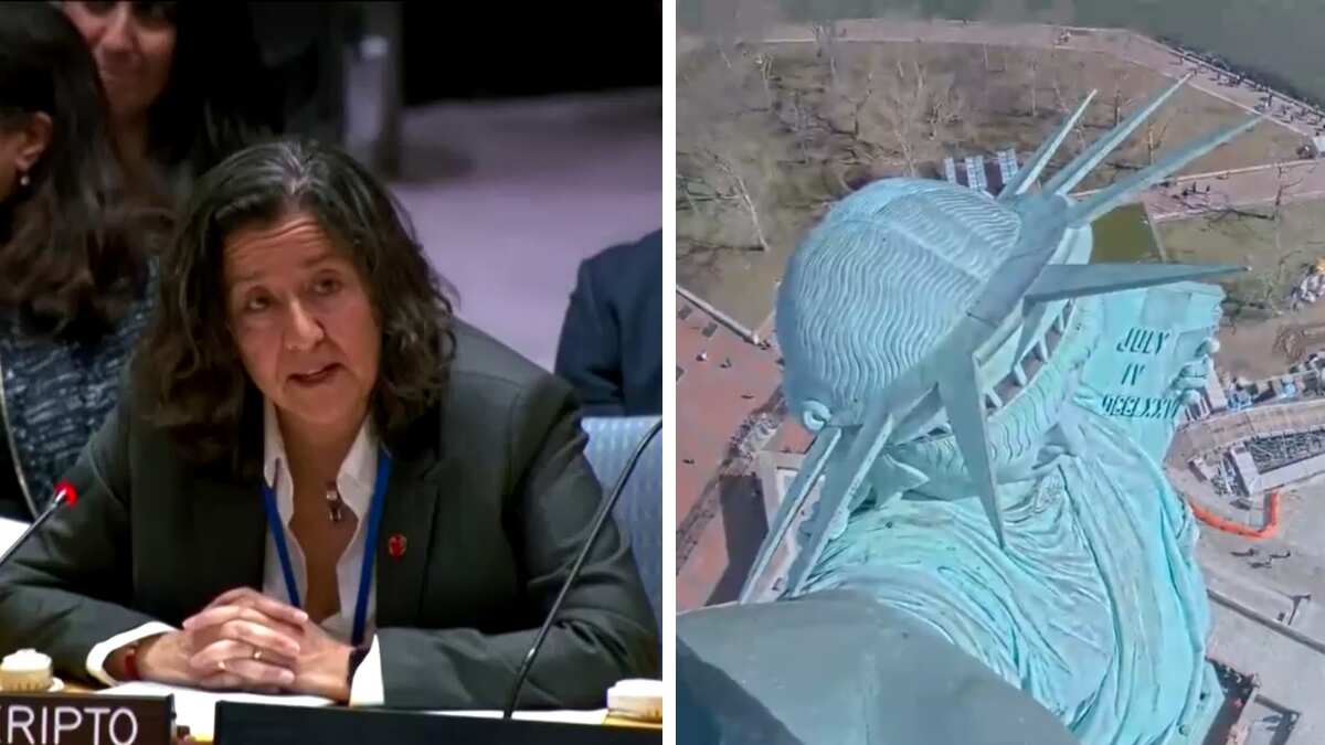 WATCH: UNSC meeting interrupted, Statue of Liberty shakes after rare earthquake rattles New York WATCH: UNSC meeting interrupted, Statue of Liberty shakes after rare earthquake rattles New York