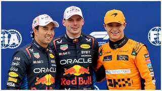 Formula One: Red Bull driver Max Verstappen takes pole at Japanese GP for third year in a row