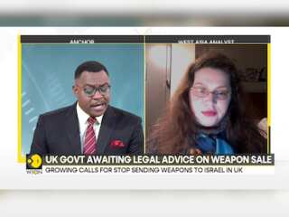 UK govt awaiting legal advice on weapon sale, weapons transfer to Israel under fire