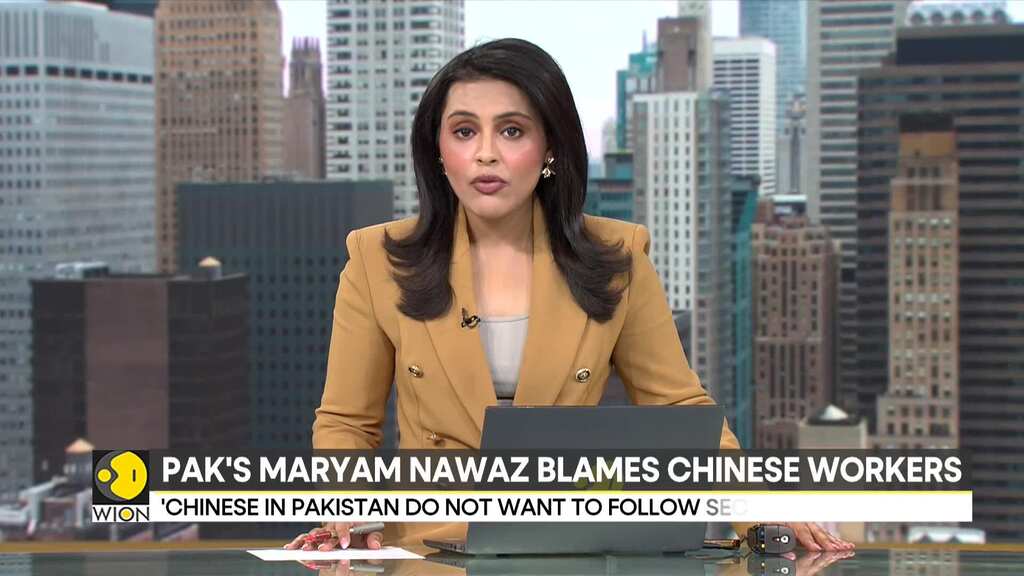 Pakistan's Maryam Nawaz blames Chinese workers for Khyber attack