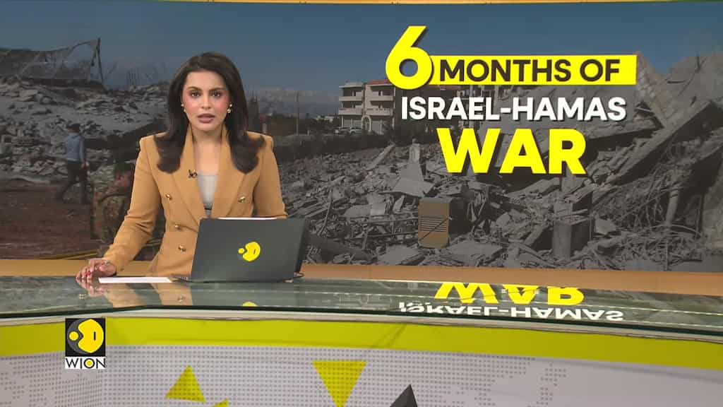 Six months into Israel-Hamas war, no end to devastation in Gaza