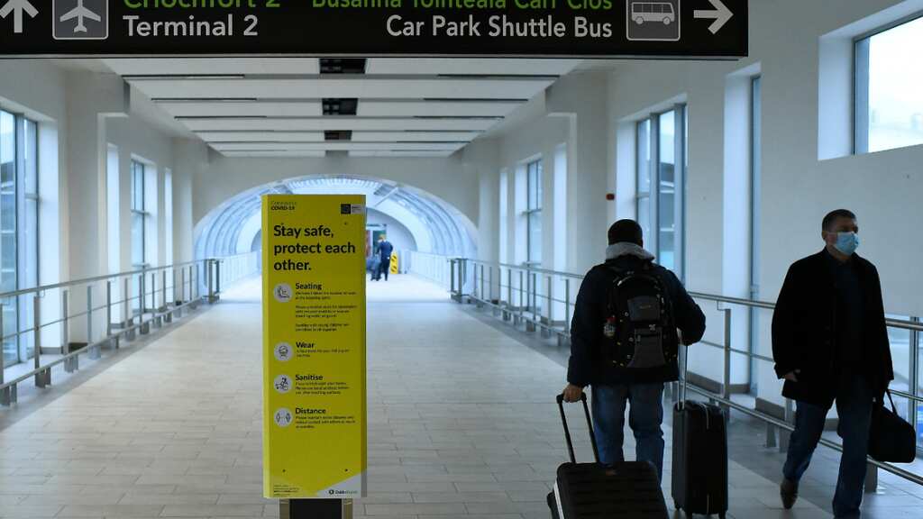 Dozens of flights cancelled in UK and Ireland due to Storm Kathleen