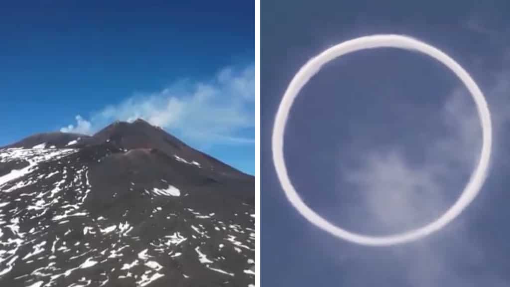 WATCH: Mount Etna puffs out ‘smoke rings’ in rare phenomenon
