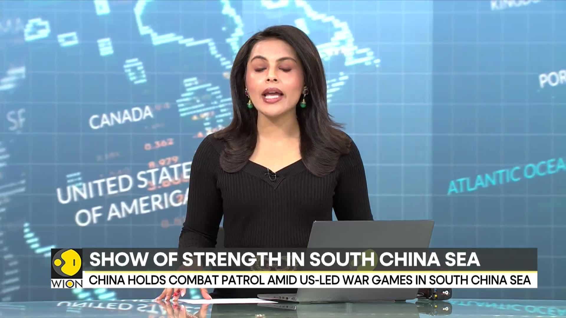 China holds combat patrol amid USled war games in South China Sea