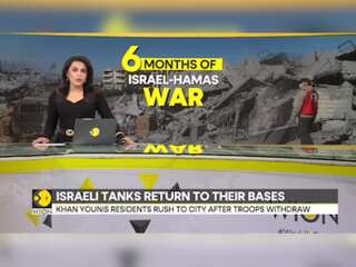 Israel War: Khan Younis residents rush to city after troops withdraw