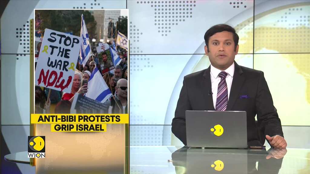 Israel War: Anti-Netanyahu protesters press for the return of hostages
