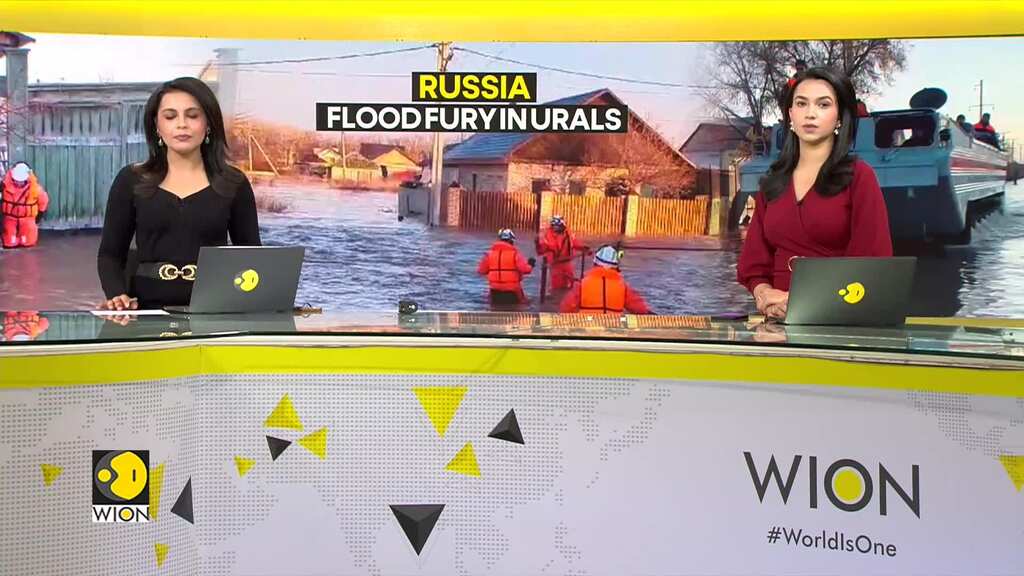 Floods in Russia's Orsk: Dam bursts forcing thousands to evacuate flood-hit southern region