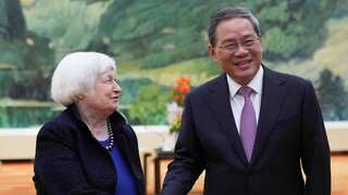 US emphasis on China’s need for shift in policy on industry and economy, says Yellen