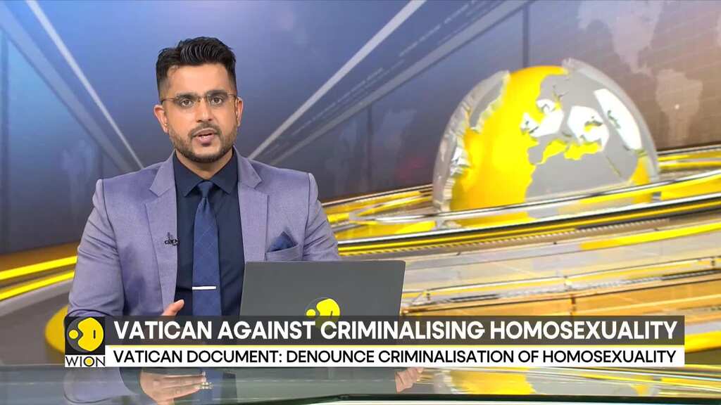 Vatican opposes criminalisation of gay homosexuality
