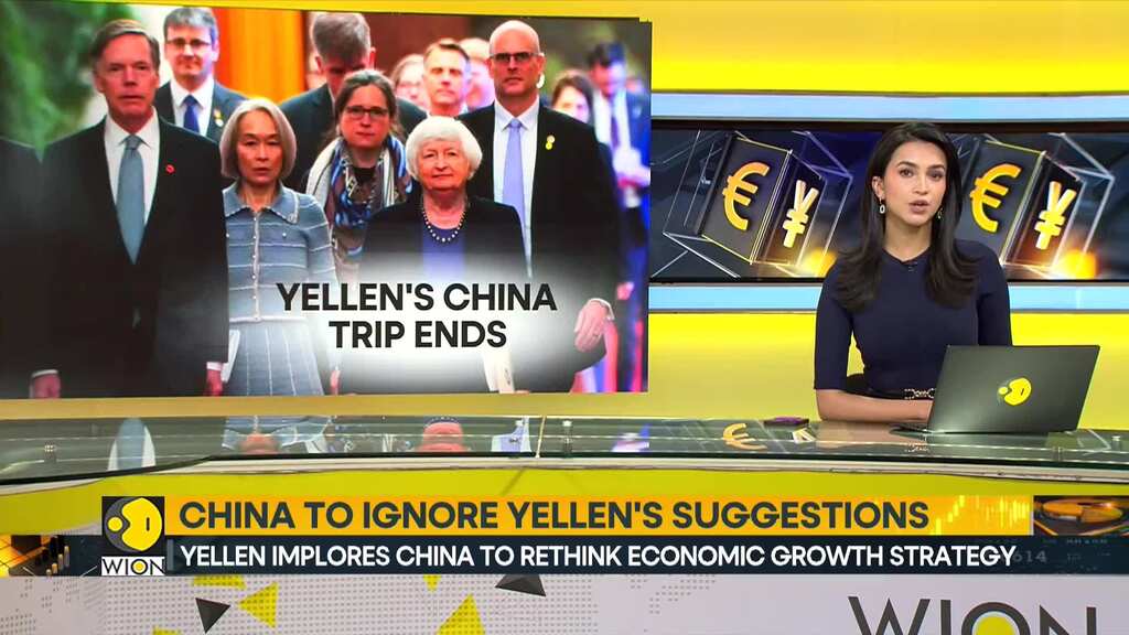 Yellen implores China to rethink economic growth strategy