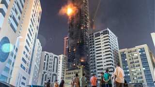 Sharjah building fire: Two Indians among five dead