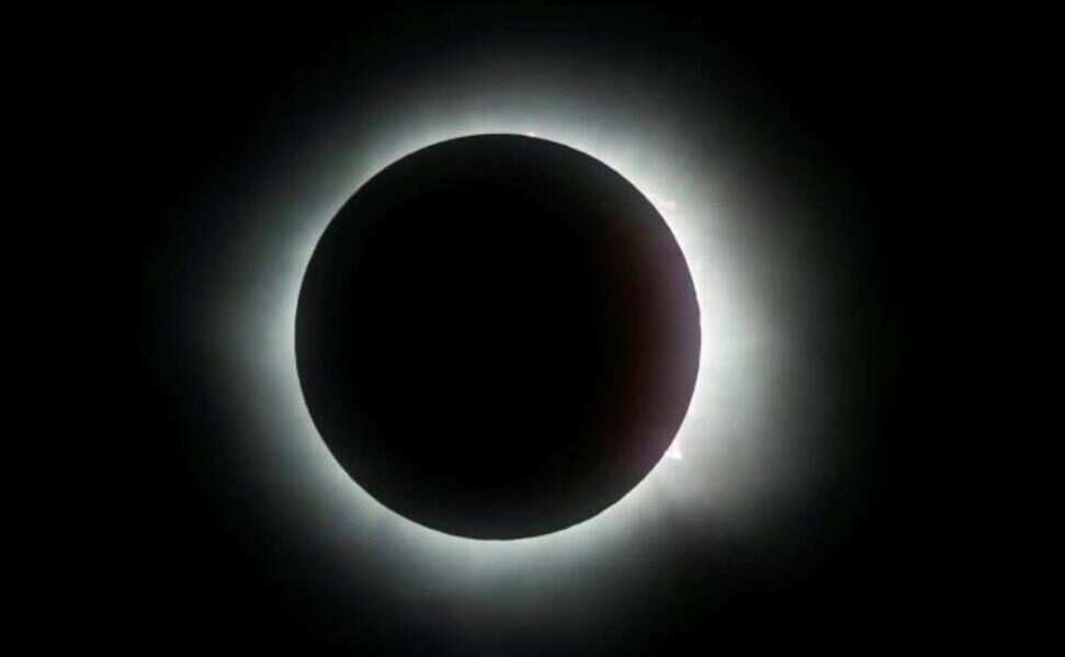 Watch: Peak totality of solar eclipse thrills with unreal darkness in Central and North America
