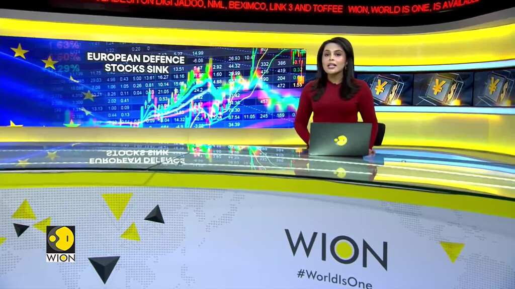 European defence stocks sink to mark worst day in 18 months