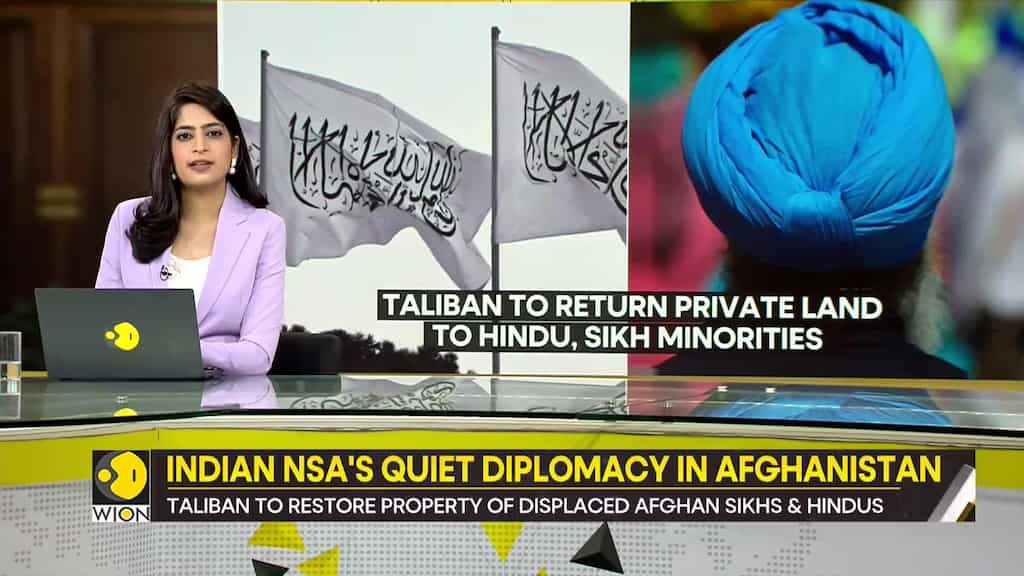 Gravitas: Taliban Restores Land Illegally Taken by Warlords to Displaced Afghan Hindus and Sikhs
