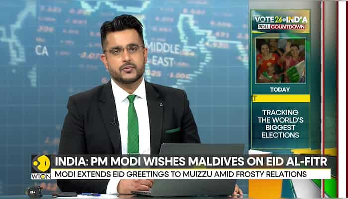 Indian PM Modi extends wishes to Maldives President Muizzu on Eid