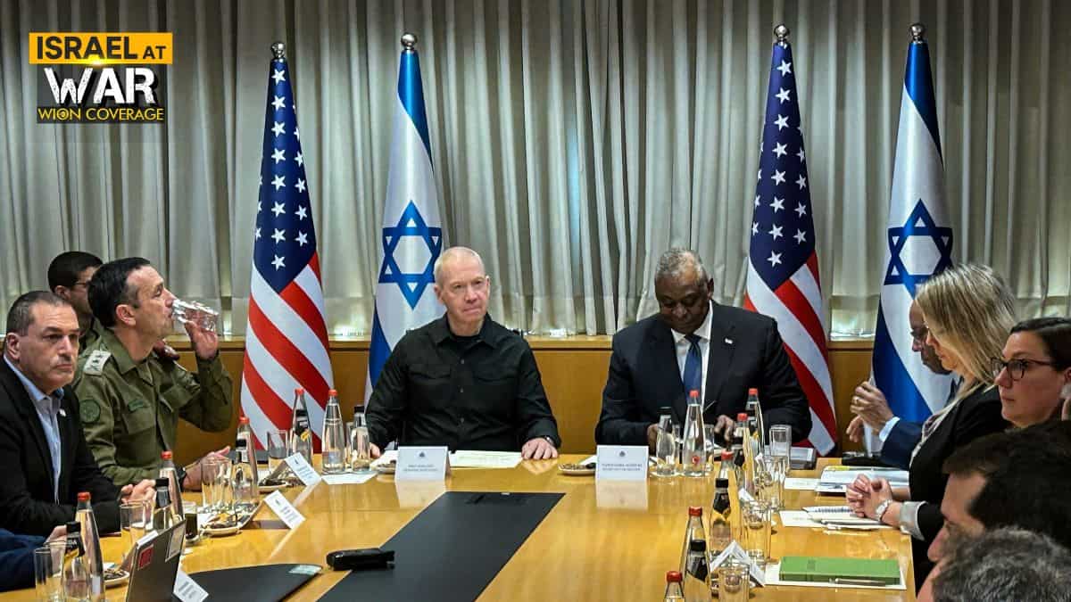 Pentagon chief meets Israeli defence minister, discusses 'iron-clad' commitment