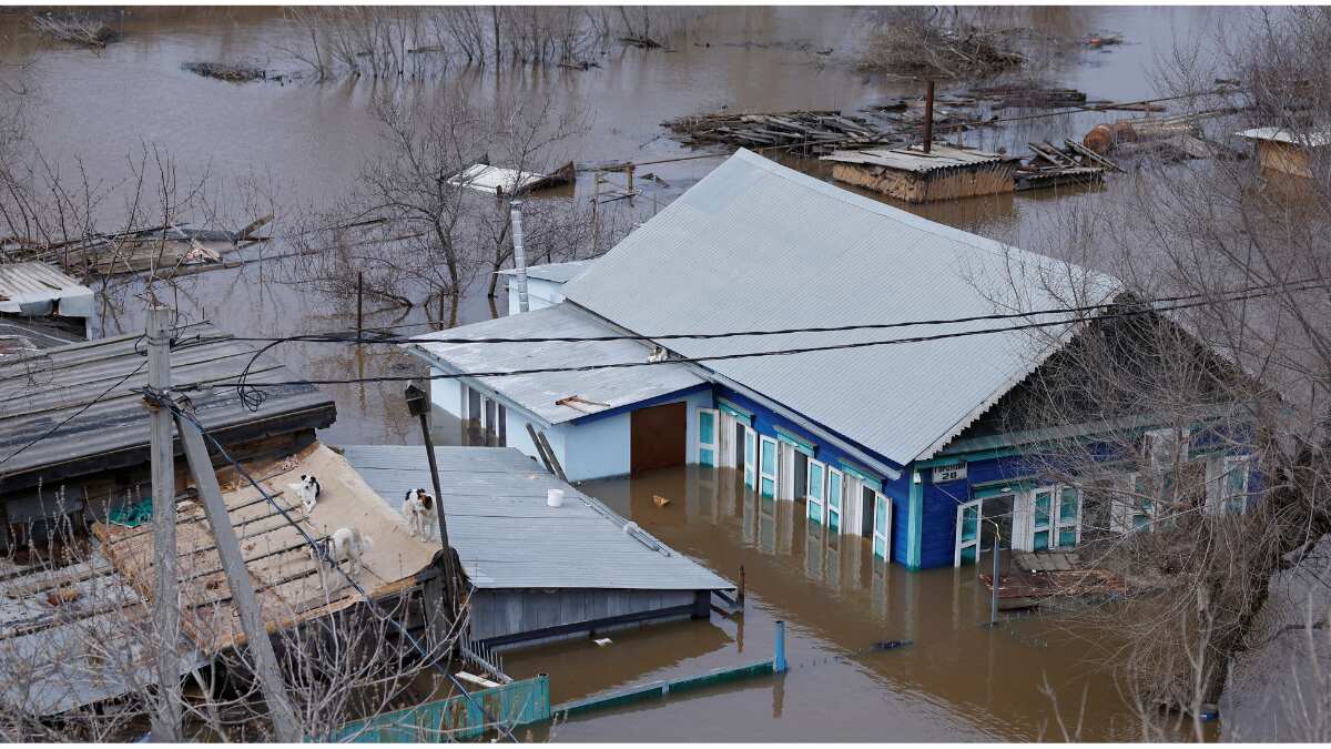 Russian city calls for mass evacuations due to rapidly rising flood waters Russian city calls for mass evacuations due to rapidly rising flood waters