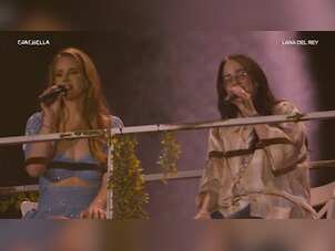 Billie Eilish joins Lana Del Rey at Coachella for surprise performance: Watch