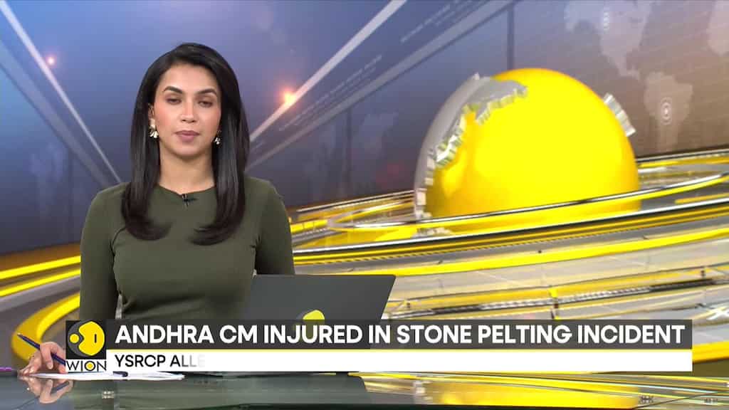 Andhra Pradesh CM YS Jagan Mohan Reddy injured in stone pelting incident in Vijayawada