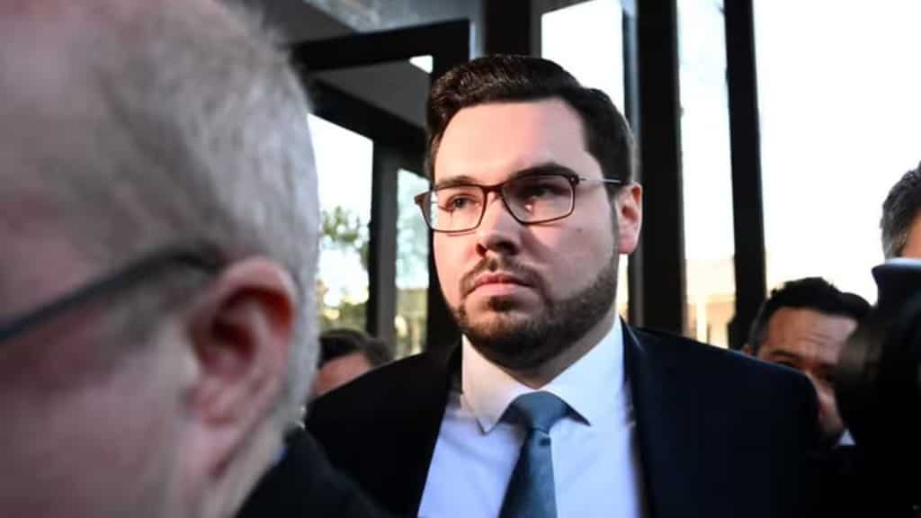Judge finds ex-staffer Bruce Lehrmann raped Brittany Higgins inside Australian parliament