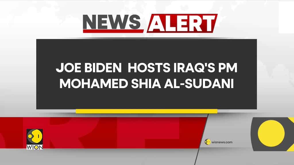US: President Joe Biden meets Iraqi PM Al-Sudani at White House