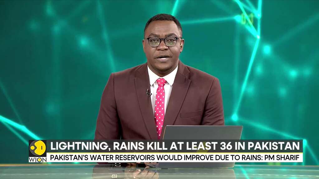 Rain kills at least 36 in Pakistan, PM Sharif orders authorities to provide aid