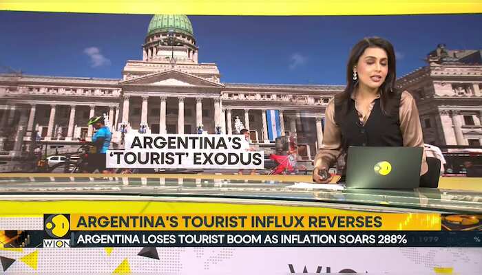 Argentina loses tourist boom as inflation soars 288%