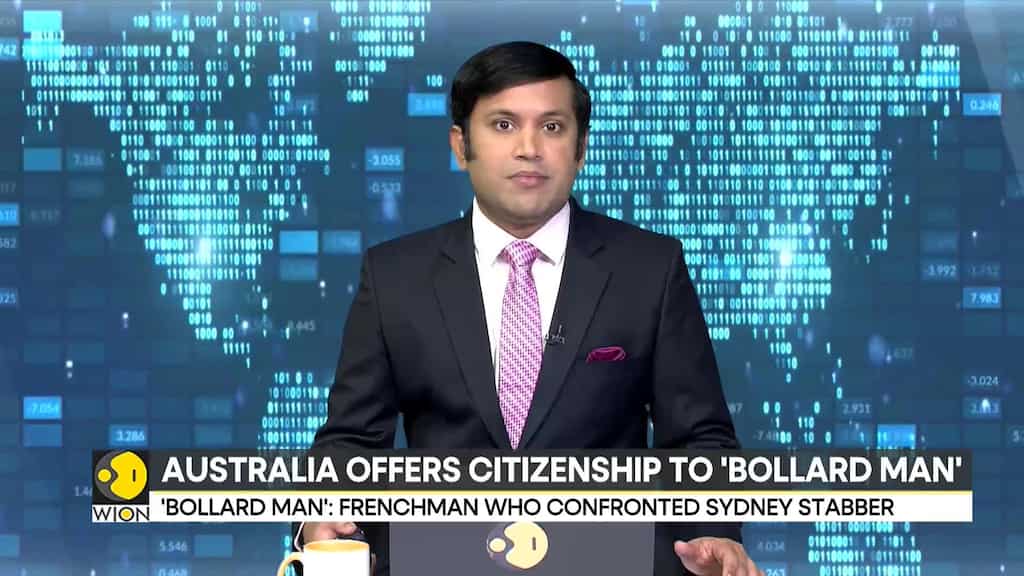 Australian PM Anthony Albanese to 'Bollard Man': Stay as long as you like'