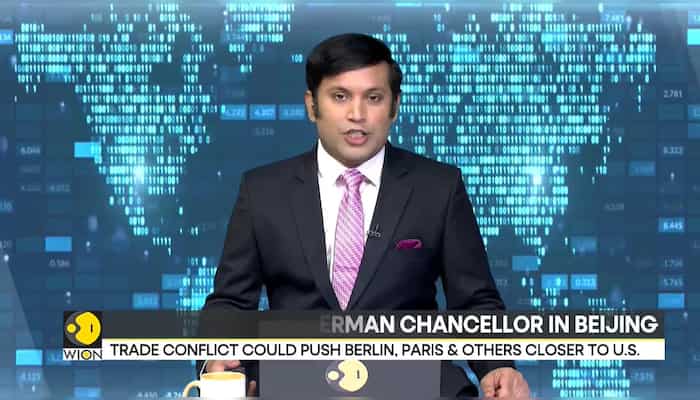 Chinese President Xi Jinping meets German Chancellor Olaf Scholz in Beijing