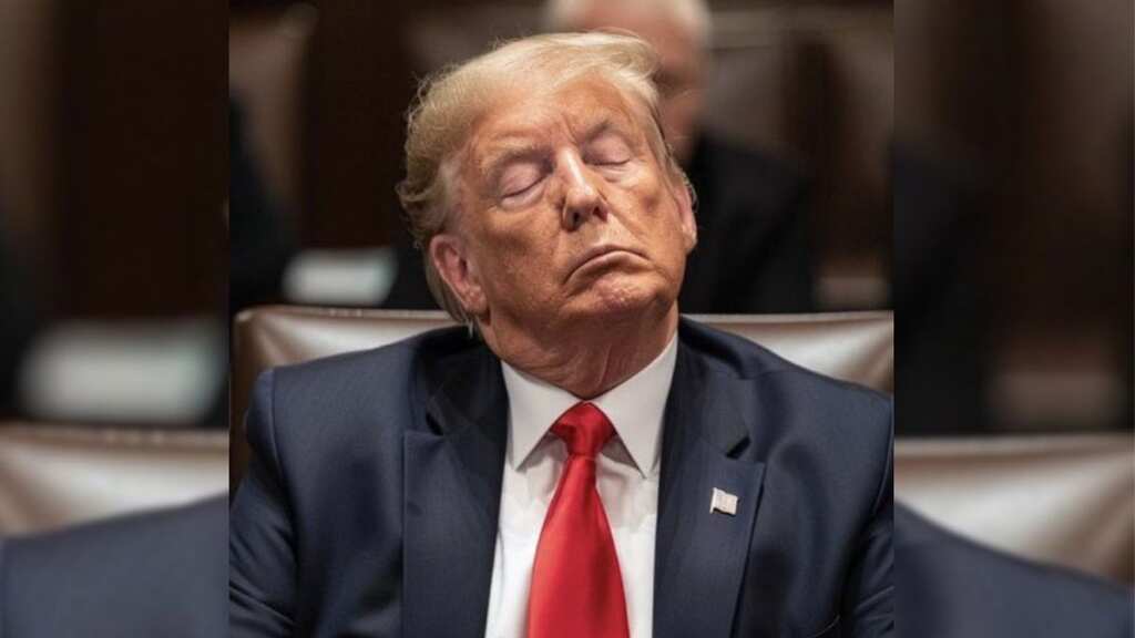 'So, the defence rests now?': Netizens dub Trump 'Sleepy Don' amid reports of his mid-trial courtroom nap