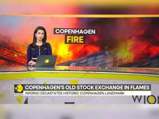 Copenhagen fire: Blaze topples old stock exchange, no injuries reported