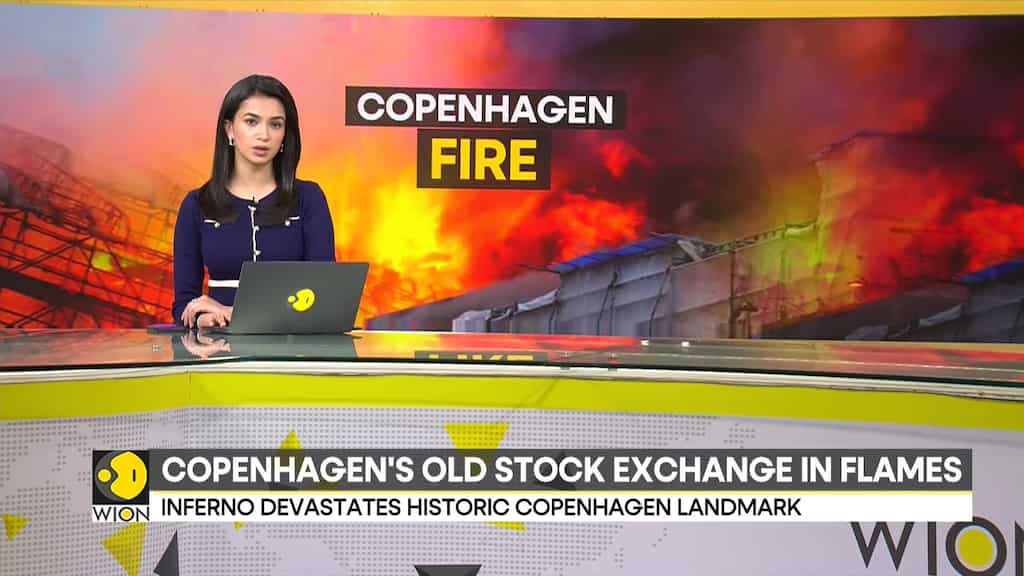 Copenhagen fire: Blaze topples old stock exchange, no injuries reported