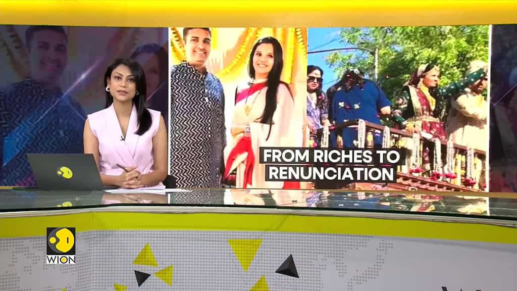 India: Gujarati couple inspired by their children donates their entire wealth; Become monks