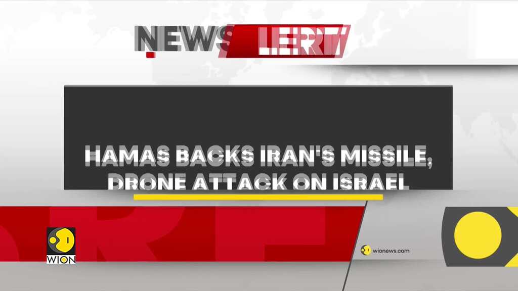 Hamas backs Iran's attack on Israel, says Iran attack on Israel 'legitimate and deserved'