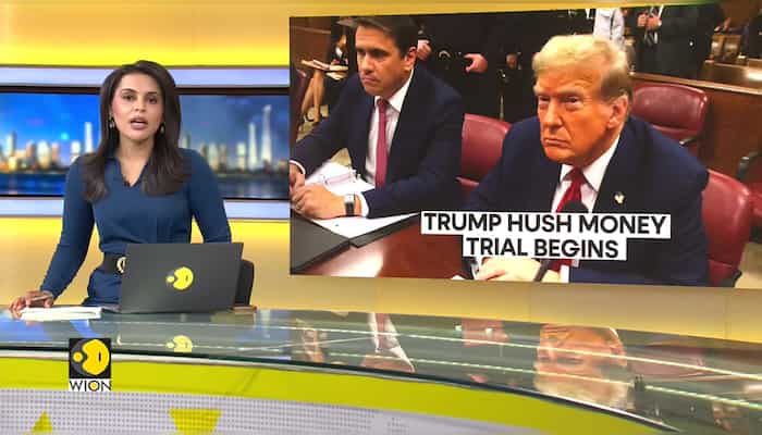 Trump Hush-Money trial:  Historic criminal trial begins, Trump calls judge 'conflicted'