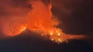 WATCH | Indonesia’s Ruang volcano erupts, forces evacuation of 800 to nearby islands