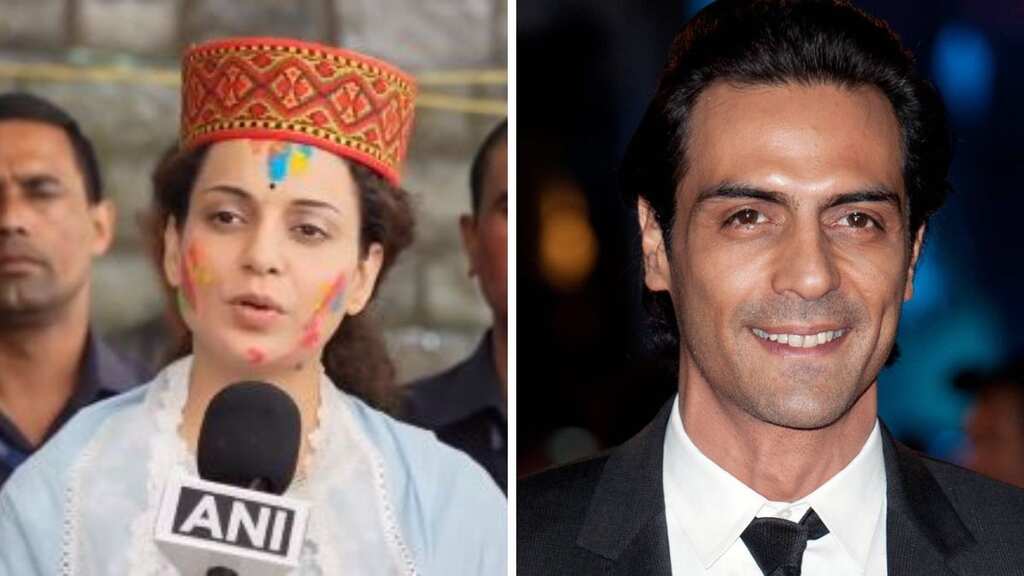 Kangana Ranaut, Arjun Rampal share Ram Lalla Surya Tilak ceremony pics, wish fans on Ram Navami