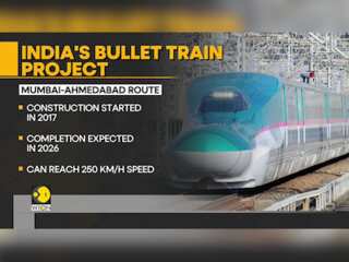 India's bullet train project racing toward 2026 launch