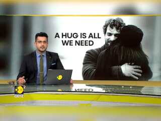 Hug your way to better health