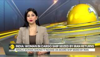 Indian woman cadet on-board cargo ship seized by Iran returns
