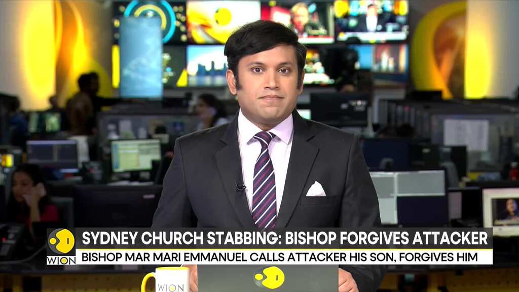 Stabbed Sydney bishop forgives attacker, says 'recovering quickly'
