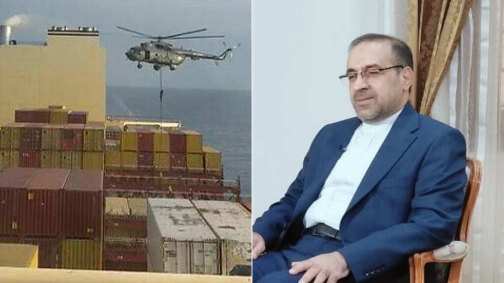 EXCLUSIVE: Indians onboard MSC Aries free to go, says Iran Ambassador Iraj Elahi