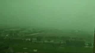 WATCH: Dubai sky turns green, internet calls it 'indication of impending storm'