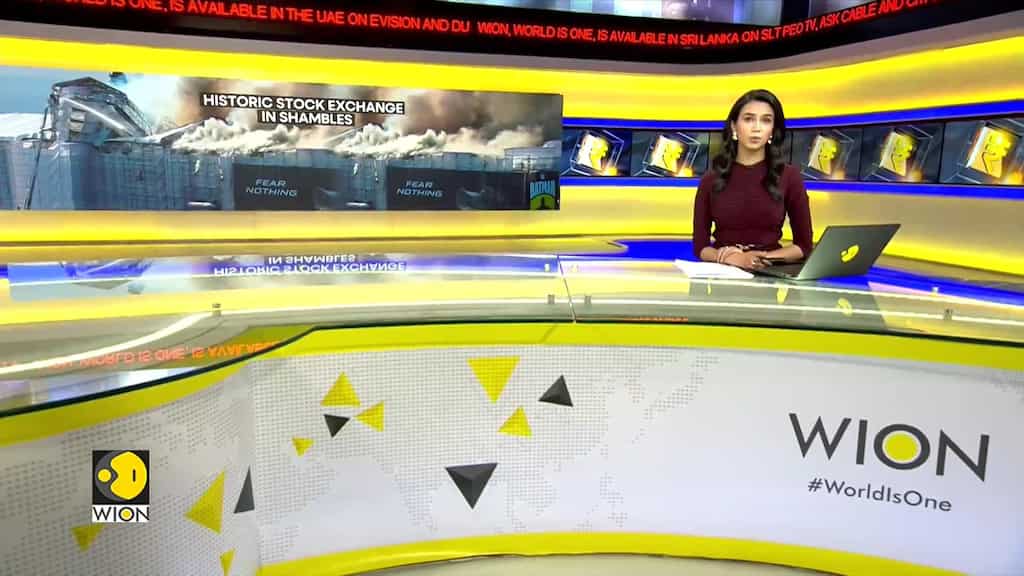 Copenhagen landmark suffers 50% facade collapse after fire