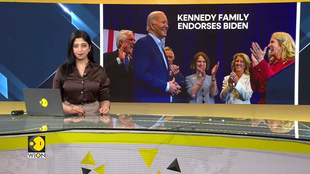 US: Kennedy family endorses Joe Biden for President over their relative RFK