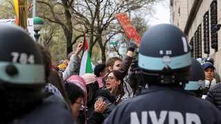 US police arrest more than 100 pro-Palestinian protesters at Columbia University