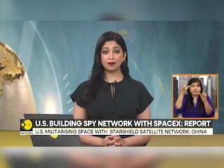 US militarising space with starshield satellite network, says China