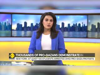 Israel war: Thousands of Pro-Gazans demonstrate in Yemeni capital
