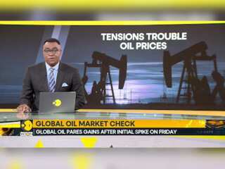 Global oil pares gains after initial spike on Friday