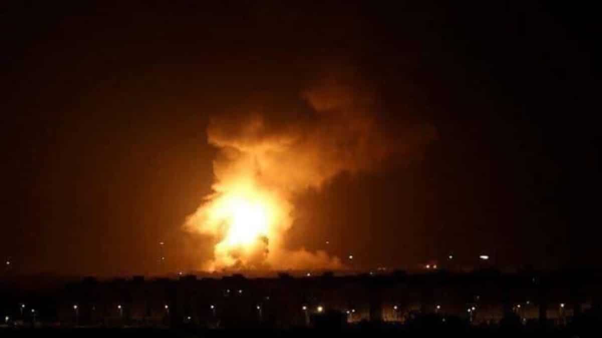 No drones or planes in Iraqi airspace during military base blast, says Iraq No drones or planes in Iraqi airspace during military base blast, says Iraq